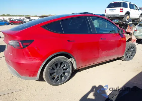 2023 Tesla Model Y Awd/Long Range Dual Motor All-Wheel Drive из США, поврежденный, VIN 7SAYGDEE1PA075506